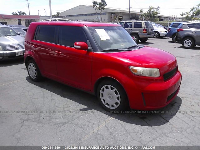 JTLKE50E291096034 - 2009 TOYOTA SCION XB Қызыл фото 1