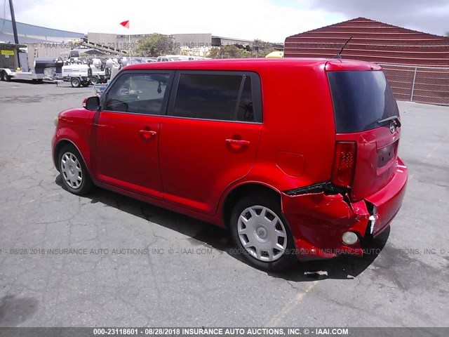 JTLKE50E291096034 - 2009 TOYOTA SCION XB Қызыл фото 3