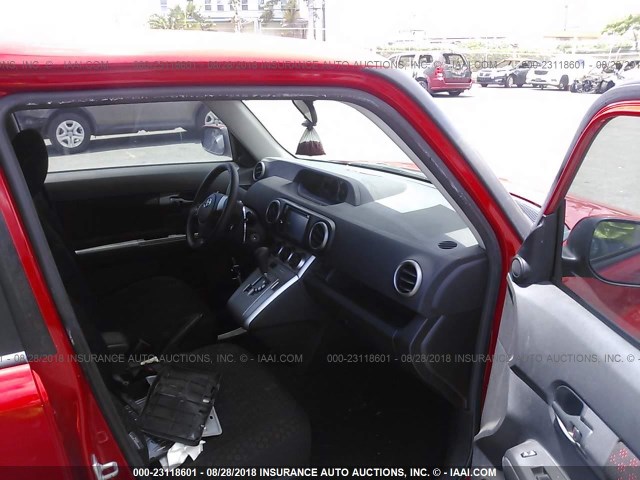JTLKE50E291096034 - 2009 TOYOTA SCION XB Қызыл фото 5