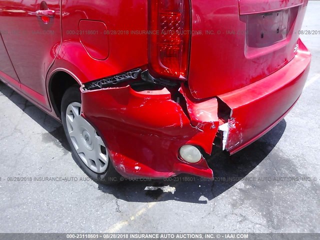JTLKE50E291096034 - 2009 TOYOTA SCION XB Қызыл фото 6