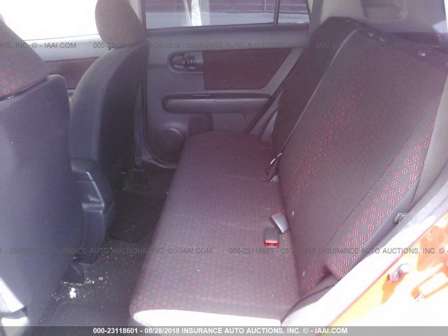 JTLKE50E291096034 - 2009 TOYOTA SCION XB Қызыл фото 8
