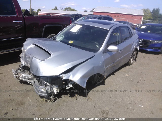 JF1GV7F60DG024211 - 2013 SUBARU IMPREZA WRX SILVER photo 2