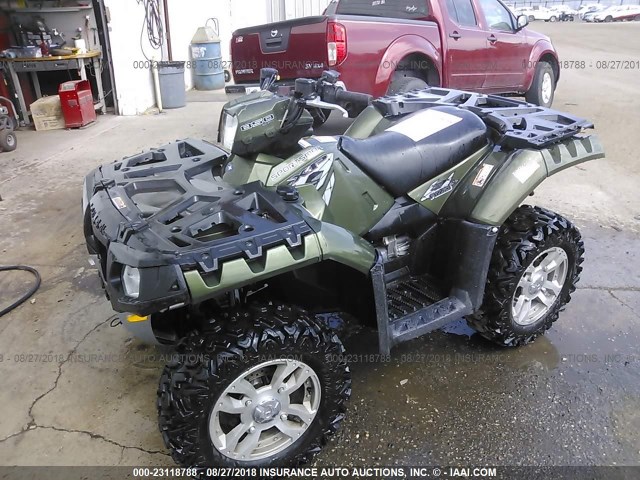 4XAZN85A69A549032 - 2009 POLARIS SPORTSMAN 850 EFI XP GREEN photo 2