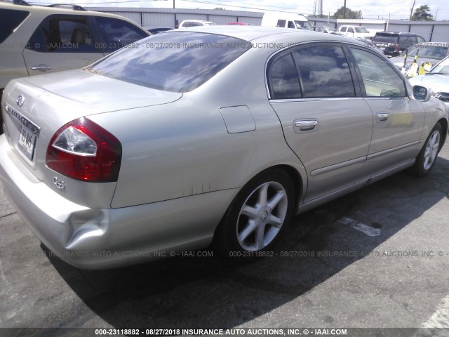 JNKBF01A73M102017 - 2003 INFINITI Q45 SILVER photo 4