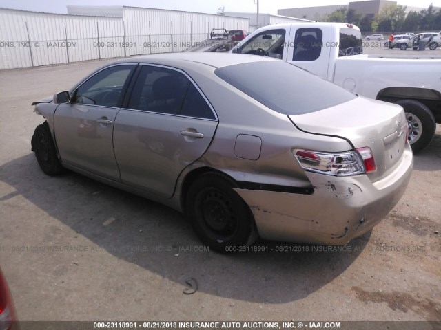 4T1BK46KX7U009547 - 2007 TOYOTA CAMRY NEW GENERAT LE/XLE/SE GOLD photo 3