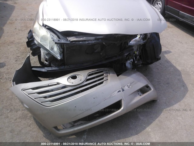 4T1BK46KX7U009547 - 2007 TOYOTA CAMRY NEW GENERAT LE/XLE/SE GOLD photo 6
