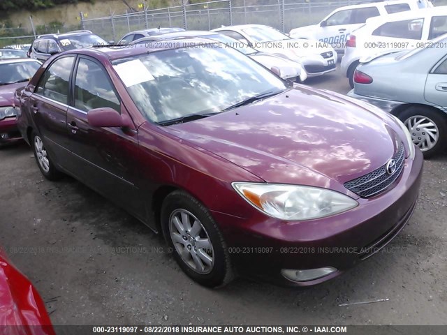 4T1BF30K53U048015 - 2003 TOYOTA CAMRY LE/XLE/SE Tünd qırmızı foto 1