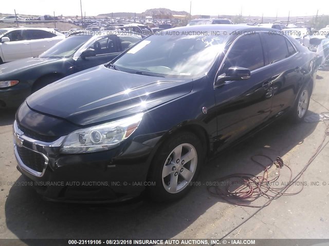 1G11C5SL3EF289632 - 2014 CHEVROLET MALIBU 1LT შავი ფოტო 2