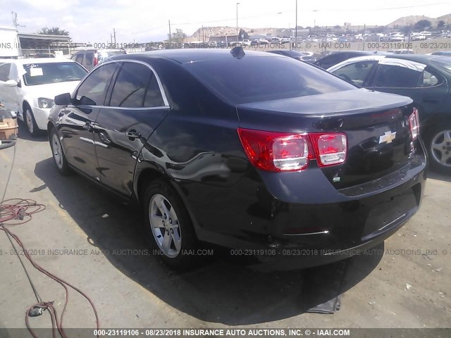 1G11C5SL3EF289632 - 2014 CHEVROLET MALIBU 1LT შავი ფოტო 3
