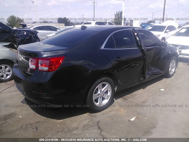 1G11C5SL3EF289632 - 2014 CHEVROLET MALIBU 1LT შავი ფოტო 4