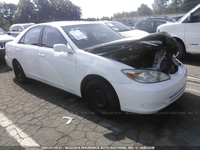4T1BE32K63U155350 - 2003 TOYOTA CAMRY LE/XLE/SE Ağ foto 1