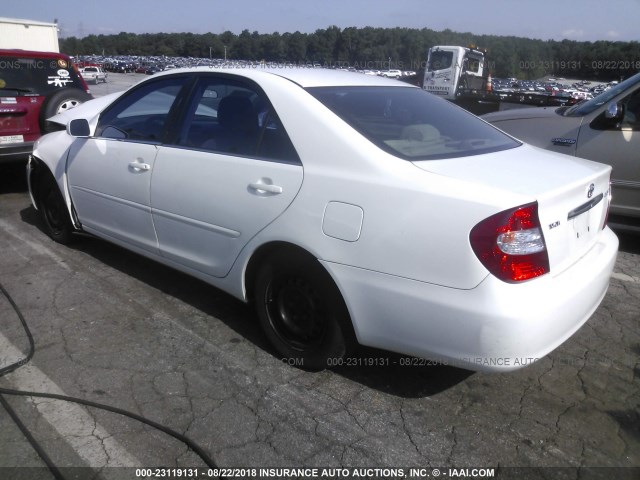 4T1BE32K63U155350 - 2003 TOYOTA CAMRY LE/XLE/SE Ağ foto 3