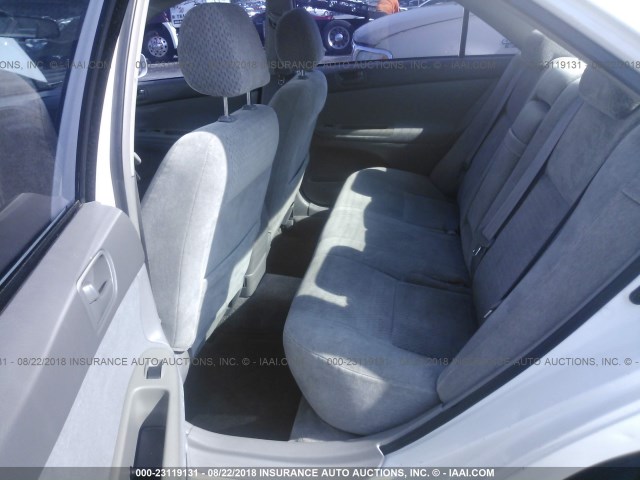 4T1BE32K63U155350 - 2003 TOYOTA CAMRY LE/XLE/SE Ağ foto 8