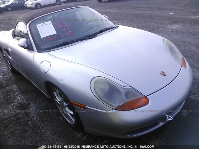 WP0CB29822U660645 - 2002 PORSCHE BOXSTER S SILVER photo 1