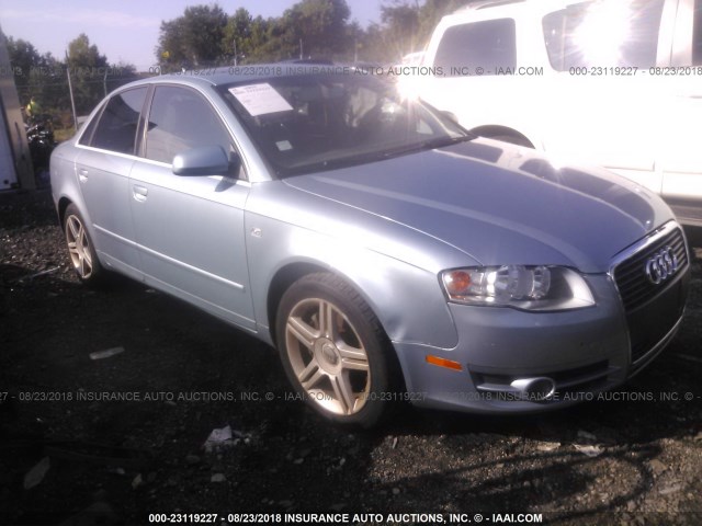 WAUAF78E86A136565 - 2006 AUDI A4 2/TURBO BLUE photo 1