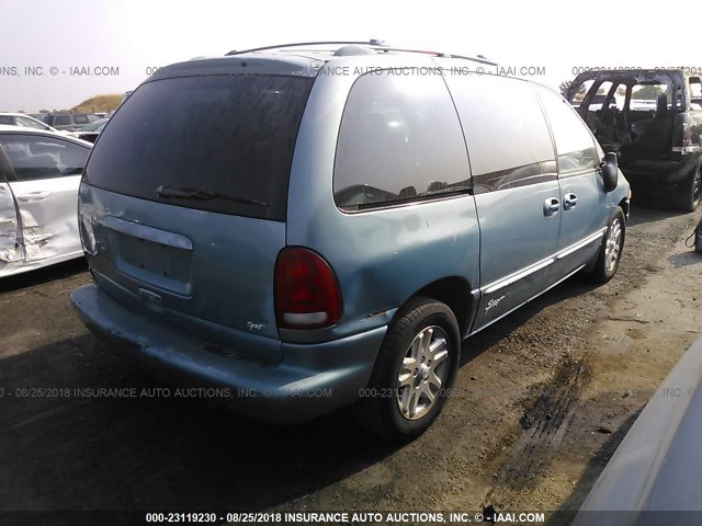 2B4GP45R5VR128978 - 1997 DODGE CARAVAN SE/SPORT BLUE photo 4