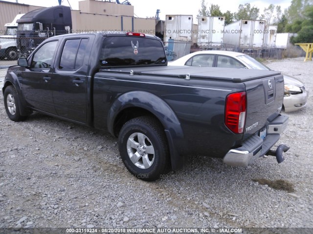 1N6AD0FV5CC415178 - 2012 NISSAN FRONTIER SV/SL GRAY photo 3