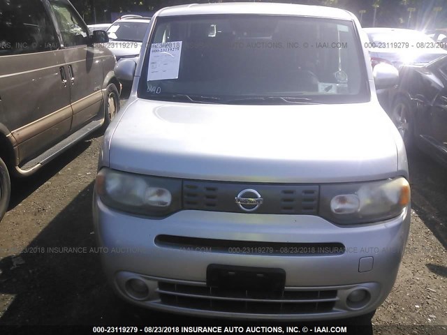 JN8AZ28R99T115348 - 2009 NISSAN CUBE S/SL GRAY photo 6