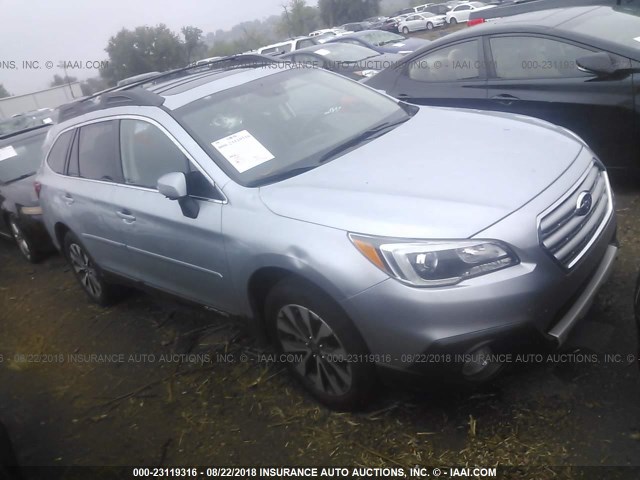 4S4BSBNC7G3294969 - 2016 SUBARU OUTBACK 2.5I LIMITED SILVER photo 1