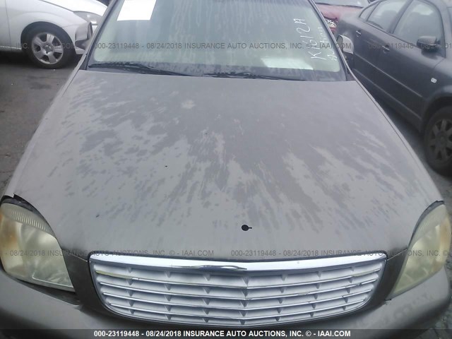 1G6KD54Y92U153971 - 2002 CADILLAC DEVILLE BROWN photo 10