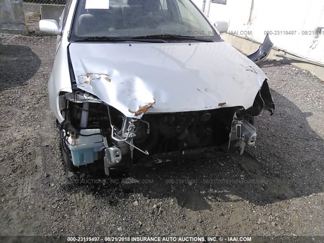 JTDBR32E542025396 - 2004 TOYOTA COROLLA CE/LE SILVER photo 6