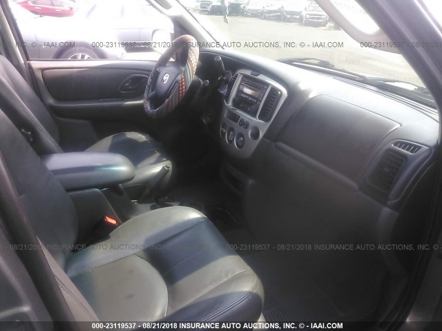 4F2CZ96143KM35538 - 2003 MAZDA TRIBUTE ES GRAY photo 5