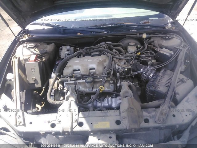 1G2WK52J41F257396 - 2001 PONTIAC GRAND PRIX SE 绿色 照片 10