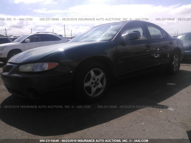 1G2WK52J41F257396 - 2001 PONTIAC GRAND PRIX SE 绿色 照片 2