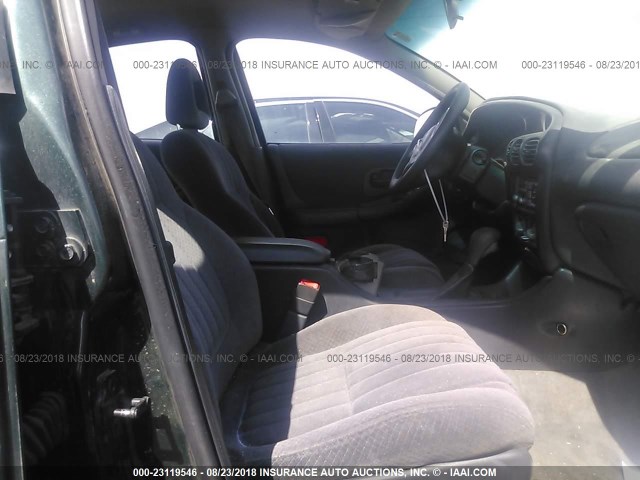 1G2WK52J41F257396 - 2001 PONTIAC GRAND PRIX SE 绿色 照片 5