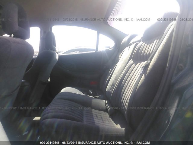 1G2WK52J41F257396 - 2001 PONTIAC GRAND PRIX SE 绿色 照片 8
