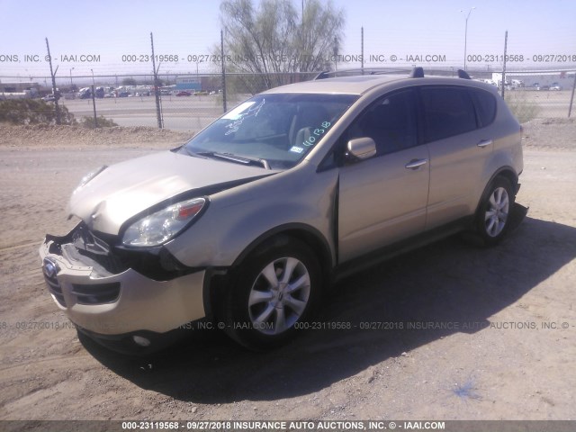 4S4WX86D074401318 - 2007 SUBARU B9 TRIBECA 3.0 H6/3.0 H6 LIMITED GOLD photo 2