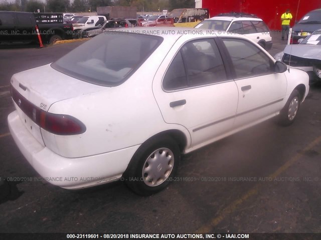 1N4AB41D7TC767926 - 1996 NISSAN SENTRA E/XE/GXE/GLE WHITE photo 4