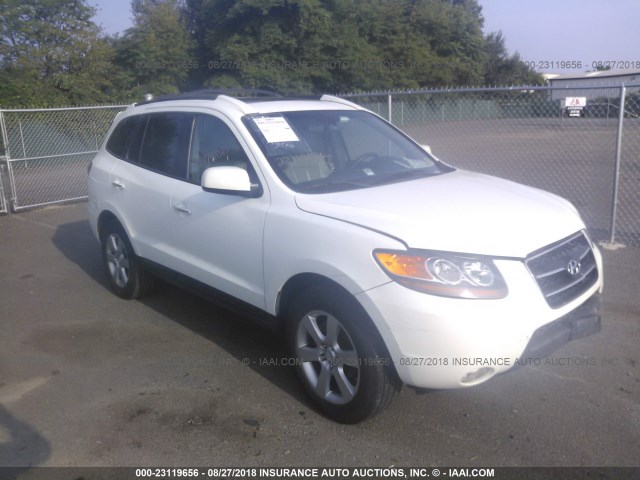 5NMSH13E67H063757 - 2007 HYUNDAI SANTA FE SE/LIMITED WHITE photo 1