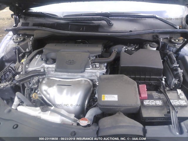 4T4BF1FK8GR526824 - 2016 TOYOTA CAMRY LE/XLE/SE/XSE BLUE photo 10