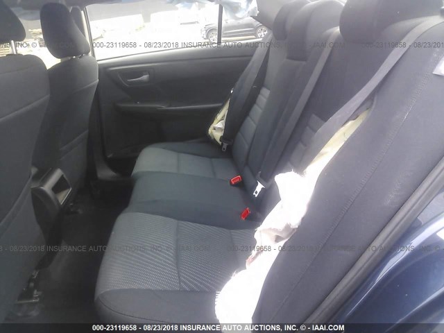 4T4BF1FK8GR526824 - 2016 TOYOTA CAMRY LE/XLE/SE/XSE BLUE photo 8