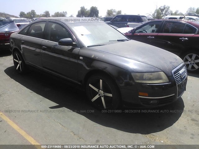 WAUDG74F45N114269 - 2005 AUDI A6 3.2 QUATTRO BLACK photo 1