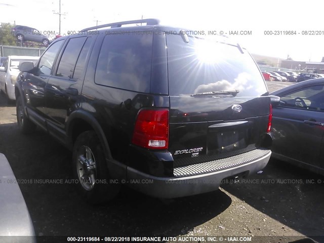 1FMZU73K93UB61814 - 2003 FORD EXPLORER XLT/XLT SPORT/NBX 黑色 照片 3