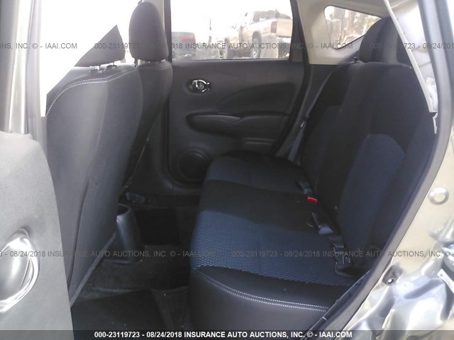 3N1CE2CP4HL368055 - 2017 NISSAN VERSA NOTE S/S PLUS/SV/SL/SR GRAY photo 8