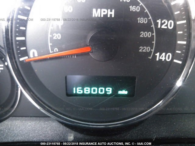 1J8HH48K46C332550 - 2006 JEEP COMMANDER RED photo 7