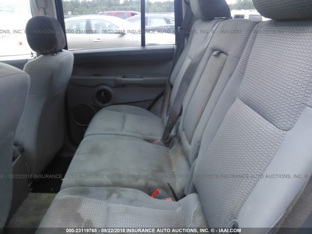 1J8HH48K46C332550 - 2006 JEEP COMMANDER RED photo 8