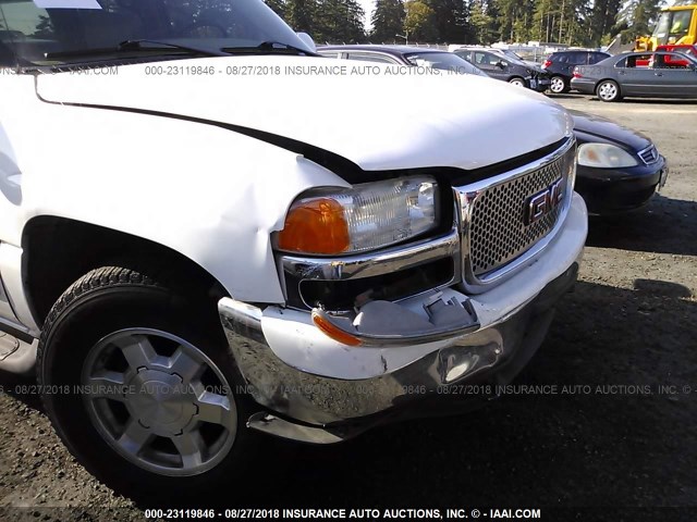 3GKFK16Z94G230089 - 2004 GMC YUKON XL K1500 WHITE photo 6