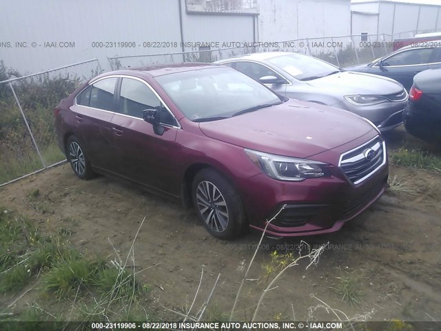 4S3BNAC63J3005130 - 2018 SUBARU LEGACY 2.5I PREMIUM RED photo 1