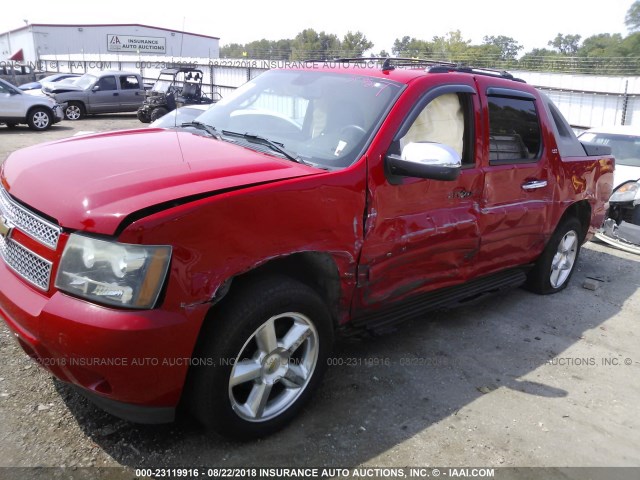 3GNEC12J08G128083 - 2008 CHEVROLET AVALANCHE C1500 RED photo 6