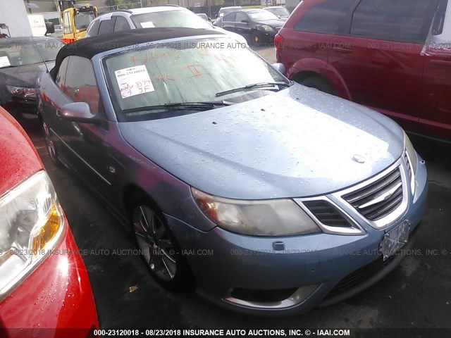 YS3FH71U086008971 - 2008 SAAB 9-3 AERO BLUE photo 1