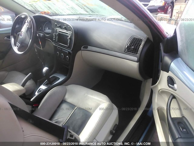YS3FH71U086008971 - 2008 SAAB 9-3 AERO BLUE photo 5