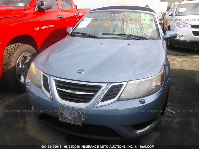 YS3FH71U086008971 - 2008 SAAB 9-3 AERO BLUE photo 6