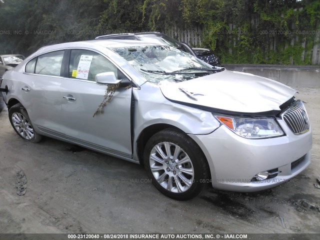 1G4GC5E35DF295942 - 2013 BUICK LACROSSE SILVER photo 1