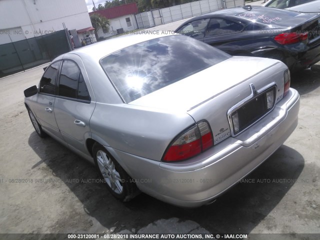 1LNHM87A85Y660912 - 2005 LINCOLN LS 银色 照片 3