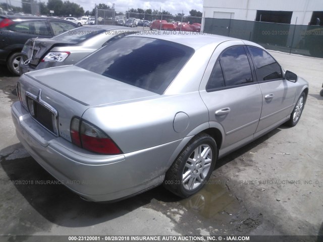1LNHM87A85Y660912 - 2005 LINCOLN LS 银色 照片 4