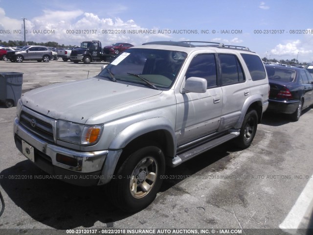 JT3HN87R3T0001871 - 1996 TOYOTA 4RUNNER LIMITED GRAY photo 2